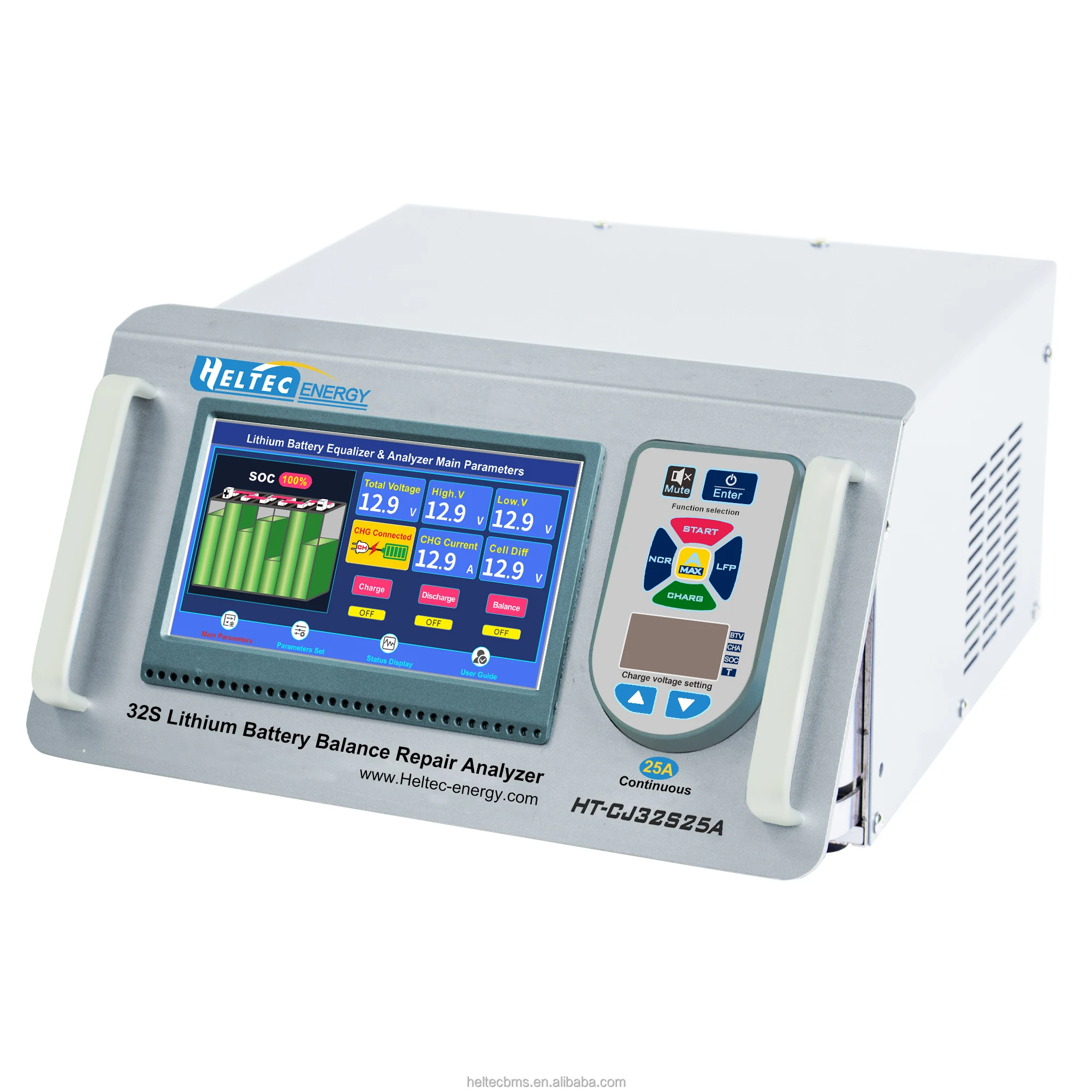 

32S Lithium Battery Equalizer Balancer Hybrid Car Battery Pack Repair Equipment 25A Charge Discharge Balance Machine