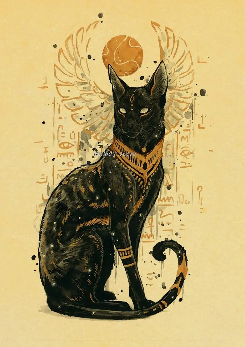 古代エジプトの猫壁画：歴史と美しさを自宅に取り入れるための完全ガイド