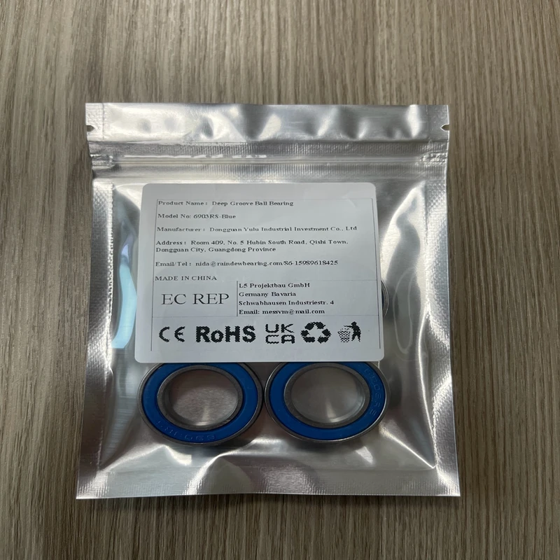2Pcs Rubber Seal 2RS Miniature Ball Bearings 4x8x3 5x8x2.5 4x10x4 5x10x4 5x11x4 6x13x5 8x22x7 12x18x4mm RC Car Bearing Kit
