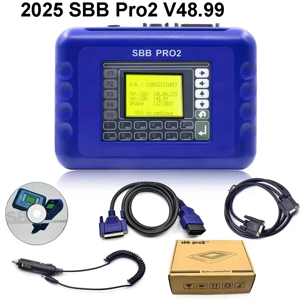 2025 Auto Key Programmer SBB Pro2 V48.99 PK CK100 Zedbull No Limited Token Reactivating Key Programming New Remote Fob