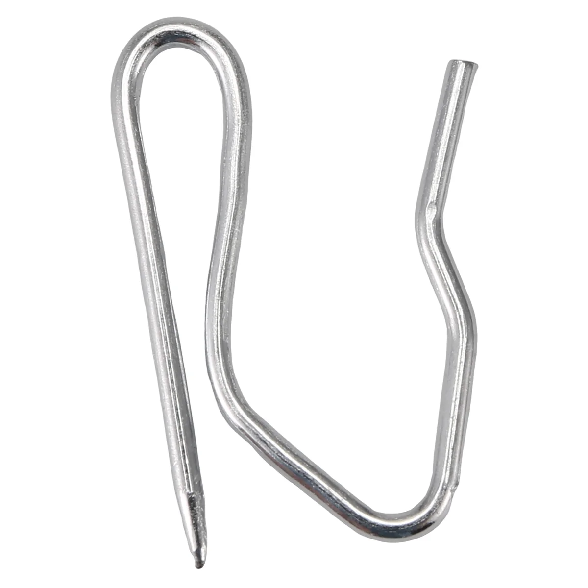 RUAI 10 шт. крючки для драпировки для штор - серебристый