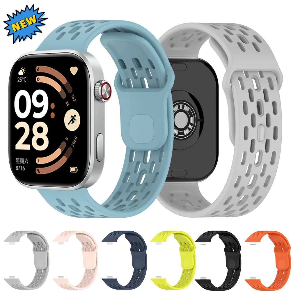 �y�Z�[�����zRedmi Watch 6 5 4�AXiaomi Mi Band 10 Pro 9 Pro 8 Pro�Ή��A�ʋC���̂���V���R���X�g���b�v�A�X�|�[�c�p���K�u���X���b�g�A���X�g�o���h�ACorrea
