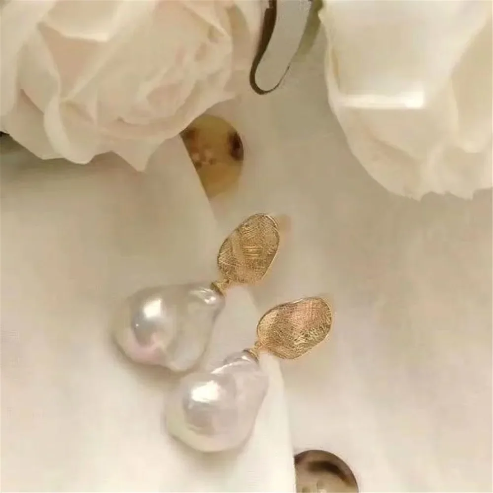 925 Silver Pearl Beads Stud Earrings Setting Base Diy Jewelry Making Findings&Components No Pearl E064