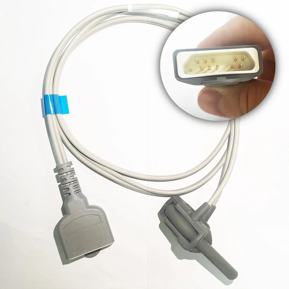 11-Pin Bundled Bloods Oxygen Probe for Komens Masimos ECG Monitors Baby