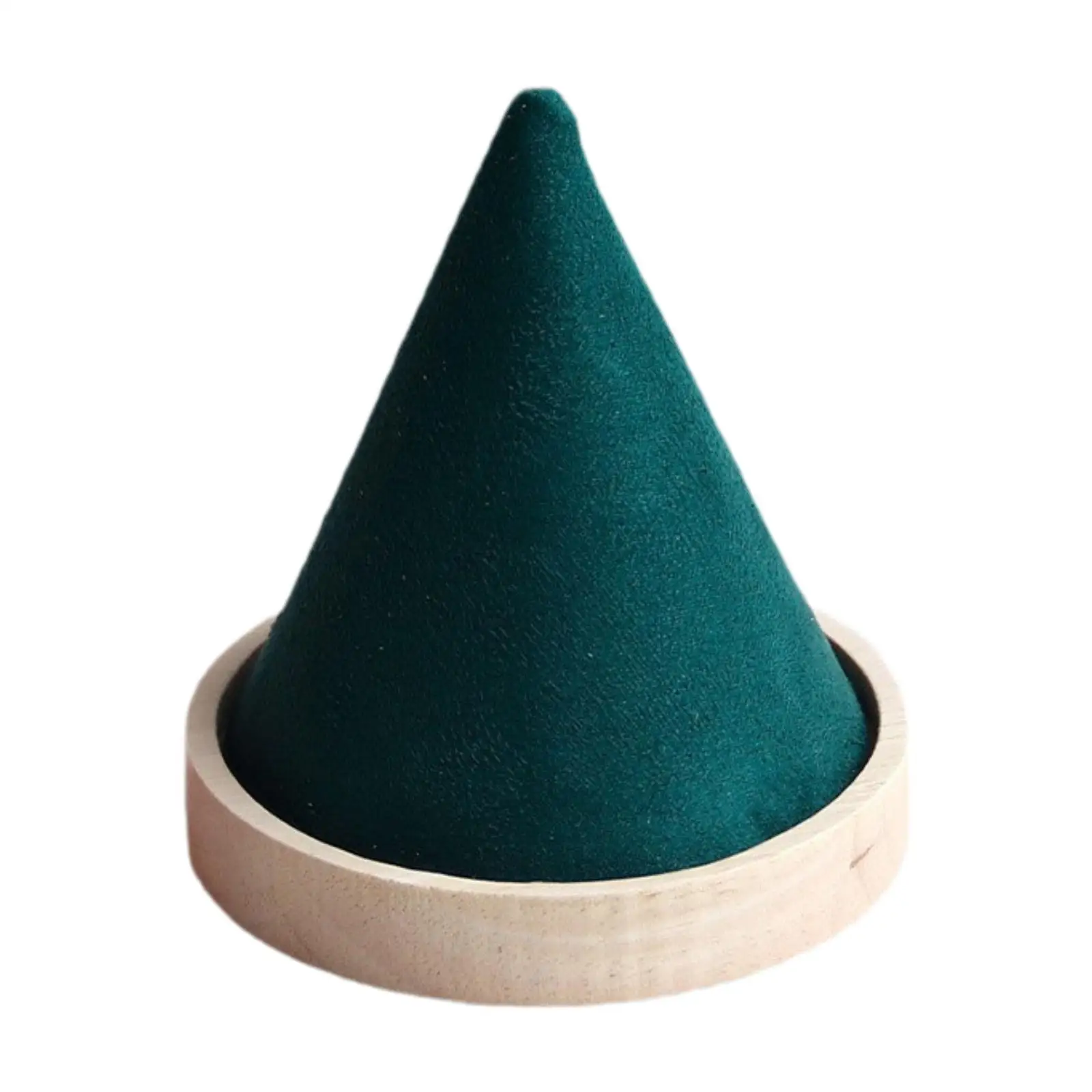 مخروط سوار حامل عرض حلقة مخملية حامل ساعة Scrunchie حامل سوار منظم لخاتم العصابات الشعر متجر البائعين #6