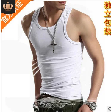 Men s  Fit Casual Sports Vest Sleeveless Plain Color Workout Gym Sport Top Cloth