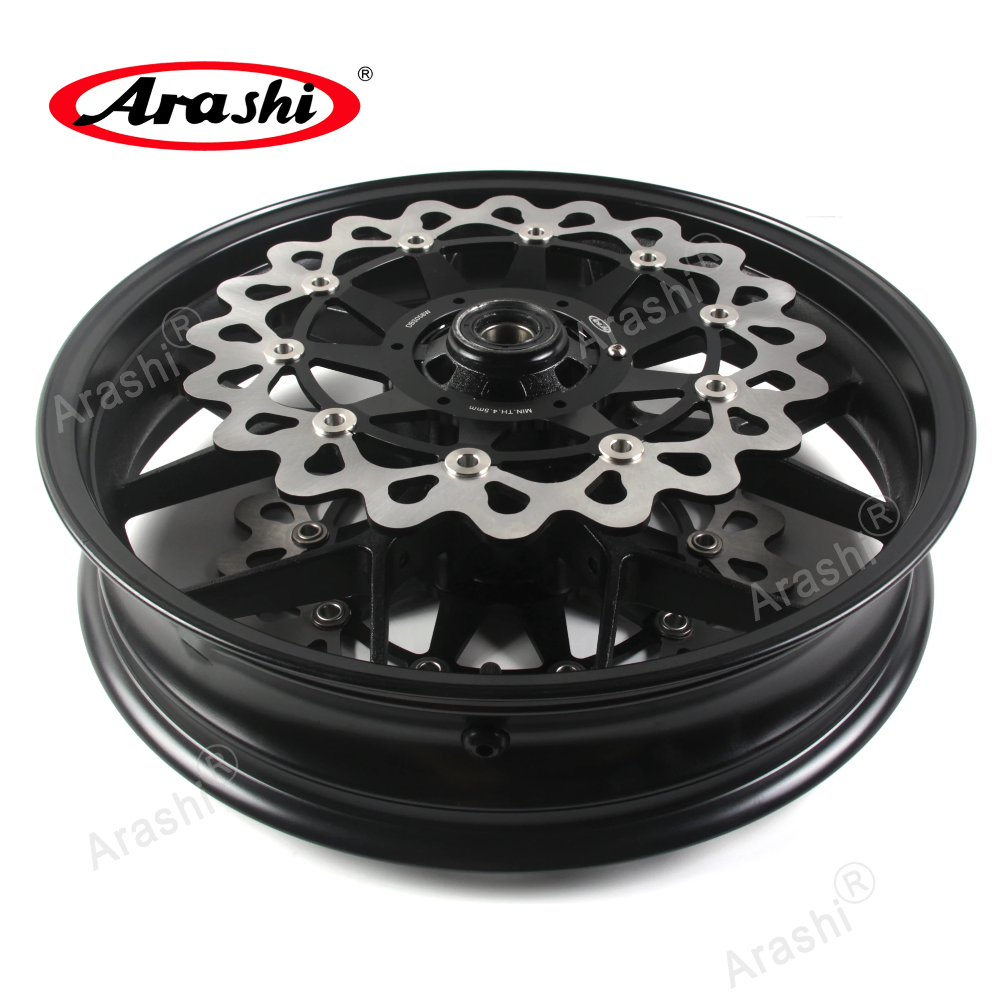 Arashi Front Wheel Rim Front Brake Discs Rotor Set For HONDA CBR1000RR 2006 2007 CBR1000 CBR1000 RR Fireblade 2006-2007