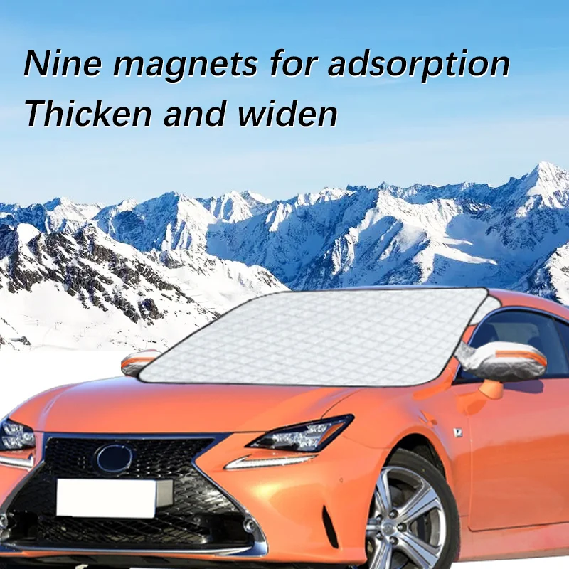 Auto Exterior Accessories For Lexus RC RC350 Winter Car Snow Shield Shade Front Windshield  Waterproof Ice-Frost Sunshade Cover