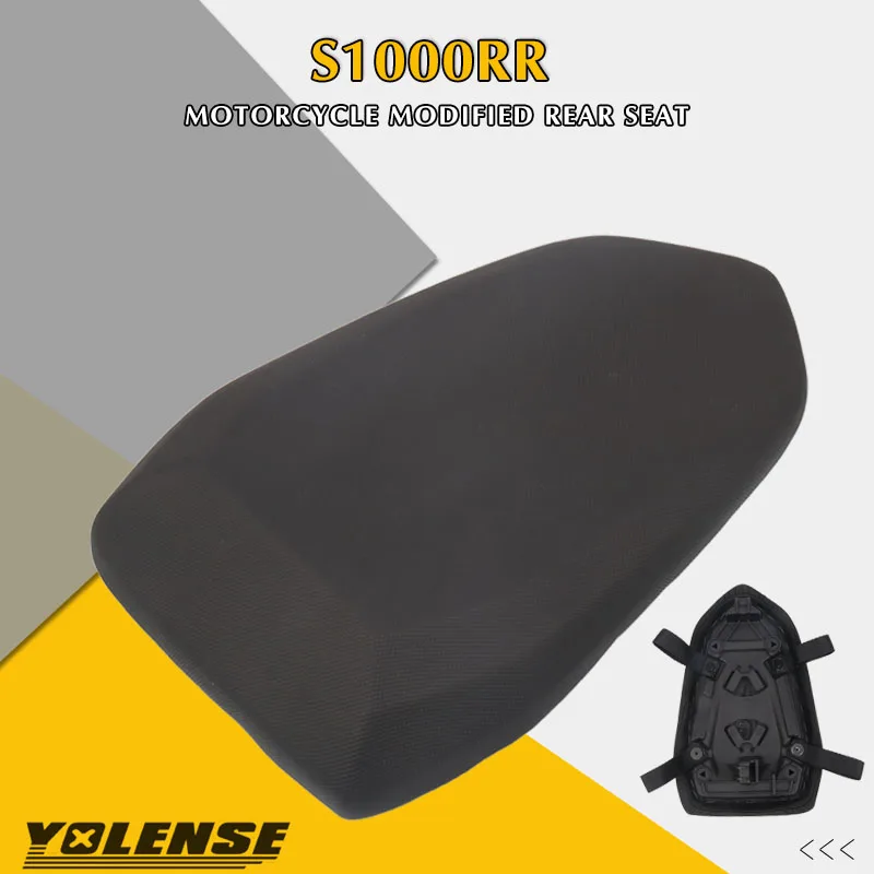 

Motorcycle Seat Cushion Comfort Rear Passenger Pillion Seat Waterproof For BMW S1000RR S1000 S 1000 RR 1000RR 2019-2022 2021