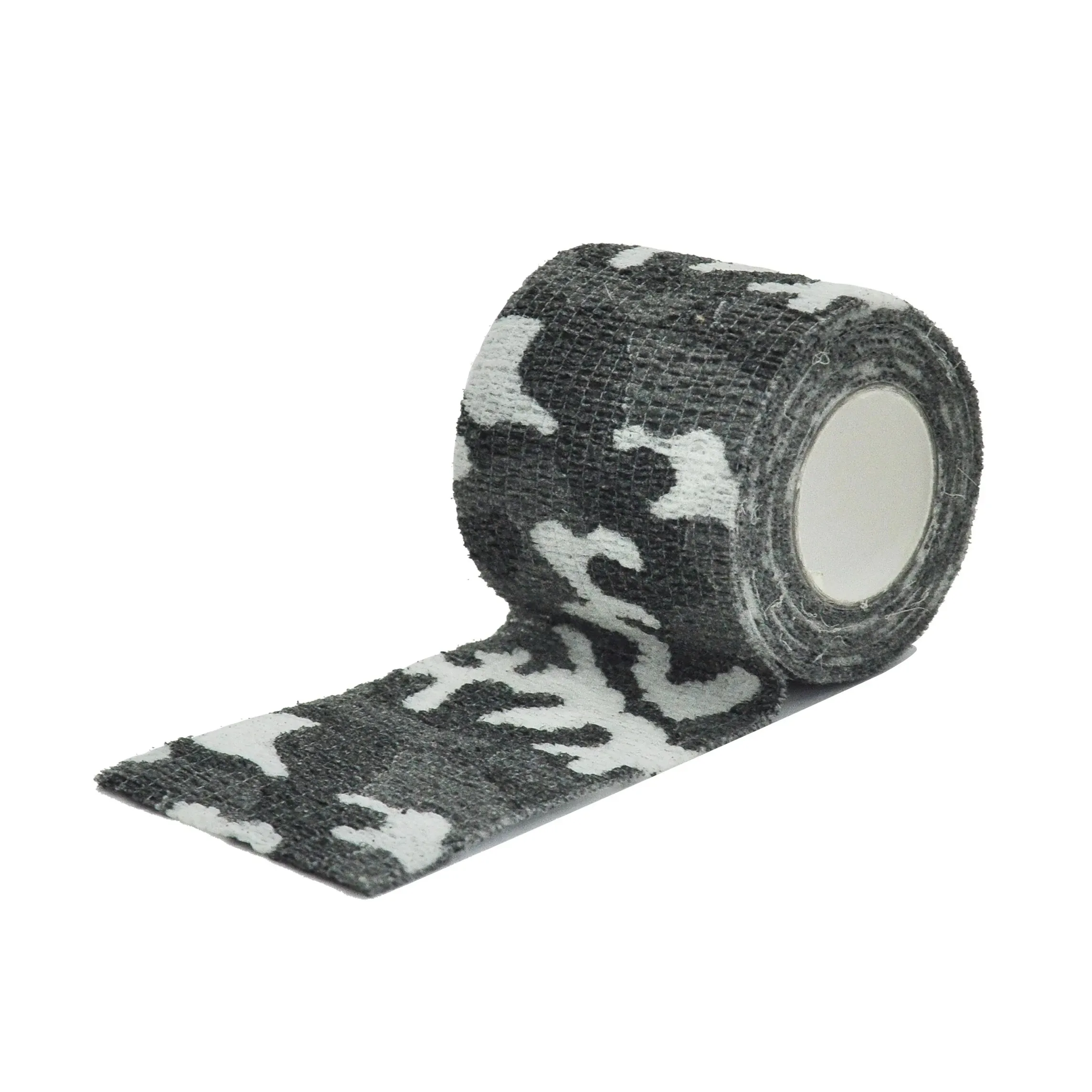 Black Elastic Outdoor Hunting Camouflage Tape Waterproof Wrap Durable Self Adhesive Elastic Bandage