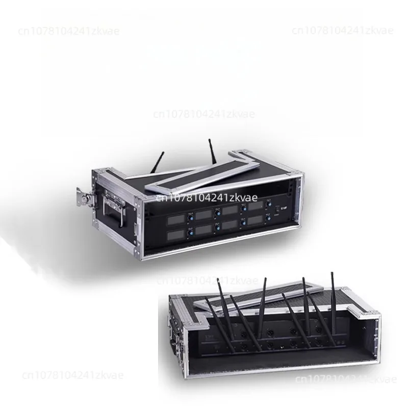2U Air Effect Device Peripheral Equipment Storage CaseChassis Aluminum Alloy  Case