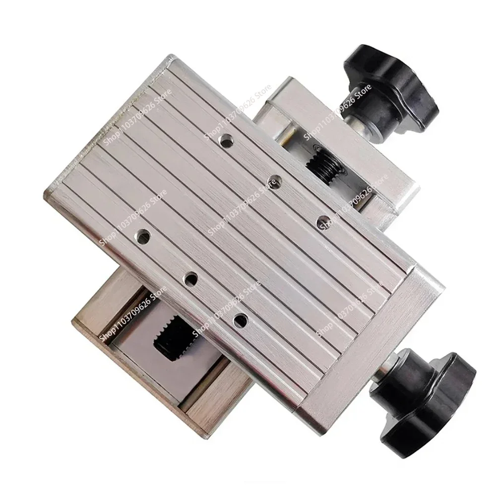 

Two-Dimensional Welding Torch Moving Slide Fine-Tuning Torch Holder Cross Table Welding Gun Rack XY Axis Slider Stroke 60MM