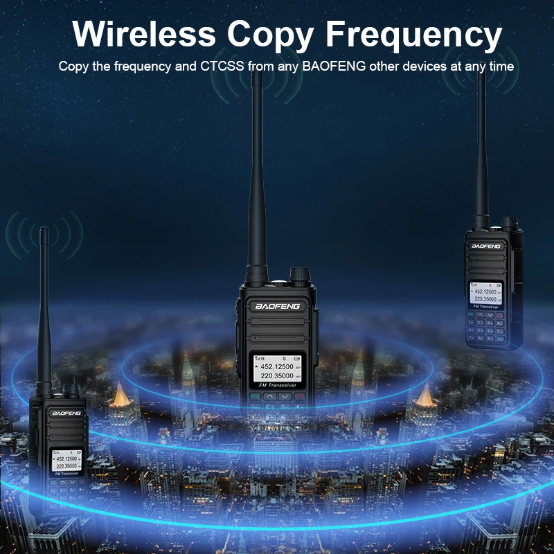 BAOFENG-UVK5 المهنية لمسافات طويلة لاسلكي تخاطب ، راديو FM ، محطة في الهواء الطلق ، المحمولة HF جهاز الإرسال والاستقبال ، اتجاهين لحم الخنزير الراديو ، BF-K5 +