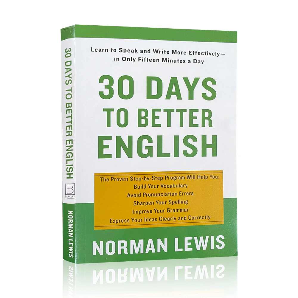 Word Power Made Easy And 30Days To Better English By Norman Lewis Educational Learning English Books