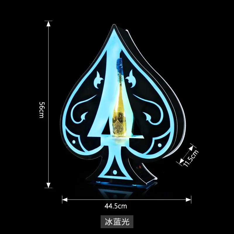 

Бар КТВ, акриловое светящееся вино, лопата с рисунком, зарубежная винная основа, элитный клубный реквизит для ночного вина