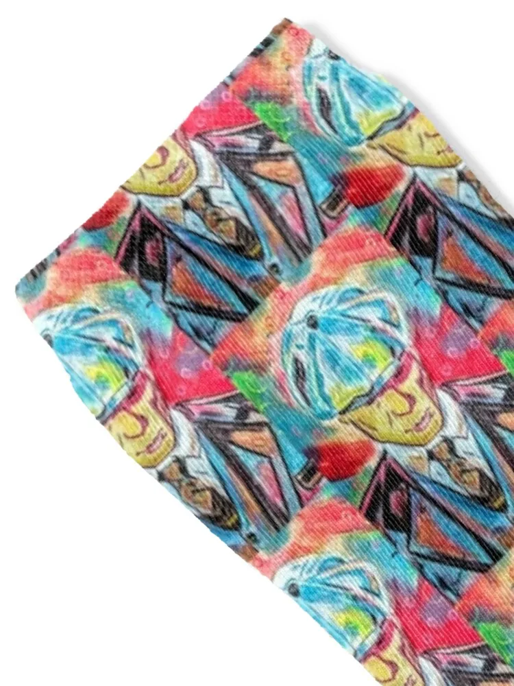 Psychedelic peaky blinder Socks short heated designer Men's Socks Women's Men's