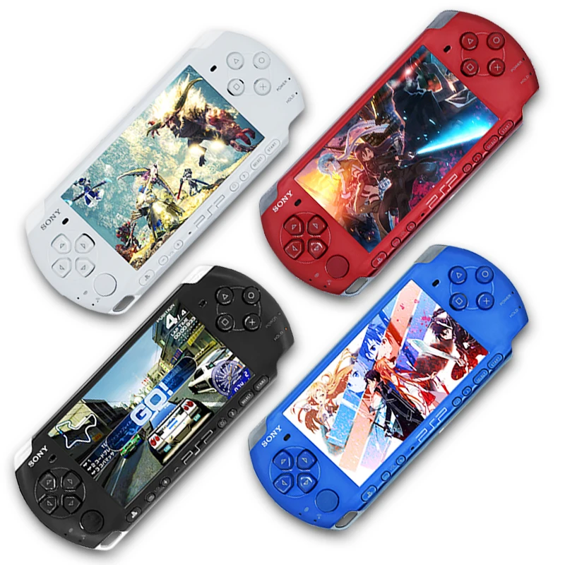 Original Sony psp 3000 Handheld Game Console (PSP-3006) PlayStation PSP3000 Game Console+(Free Games)