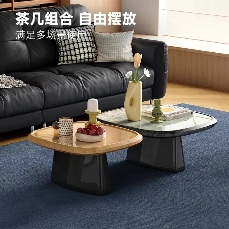 CXX modern simple household living room small apartment high-end sofa coffee table