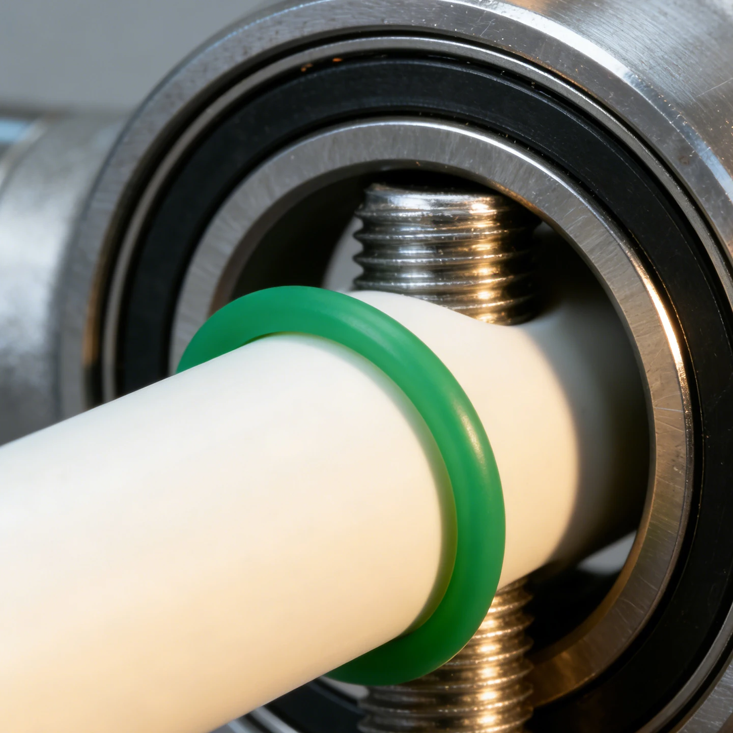 FKM CS3.5/4/5/5.7mm OD10-60mm Green Fluororubber O-ring Sealing Gasket Waterproof Heat-resistant Valve Piston Seal