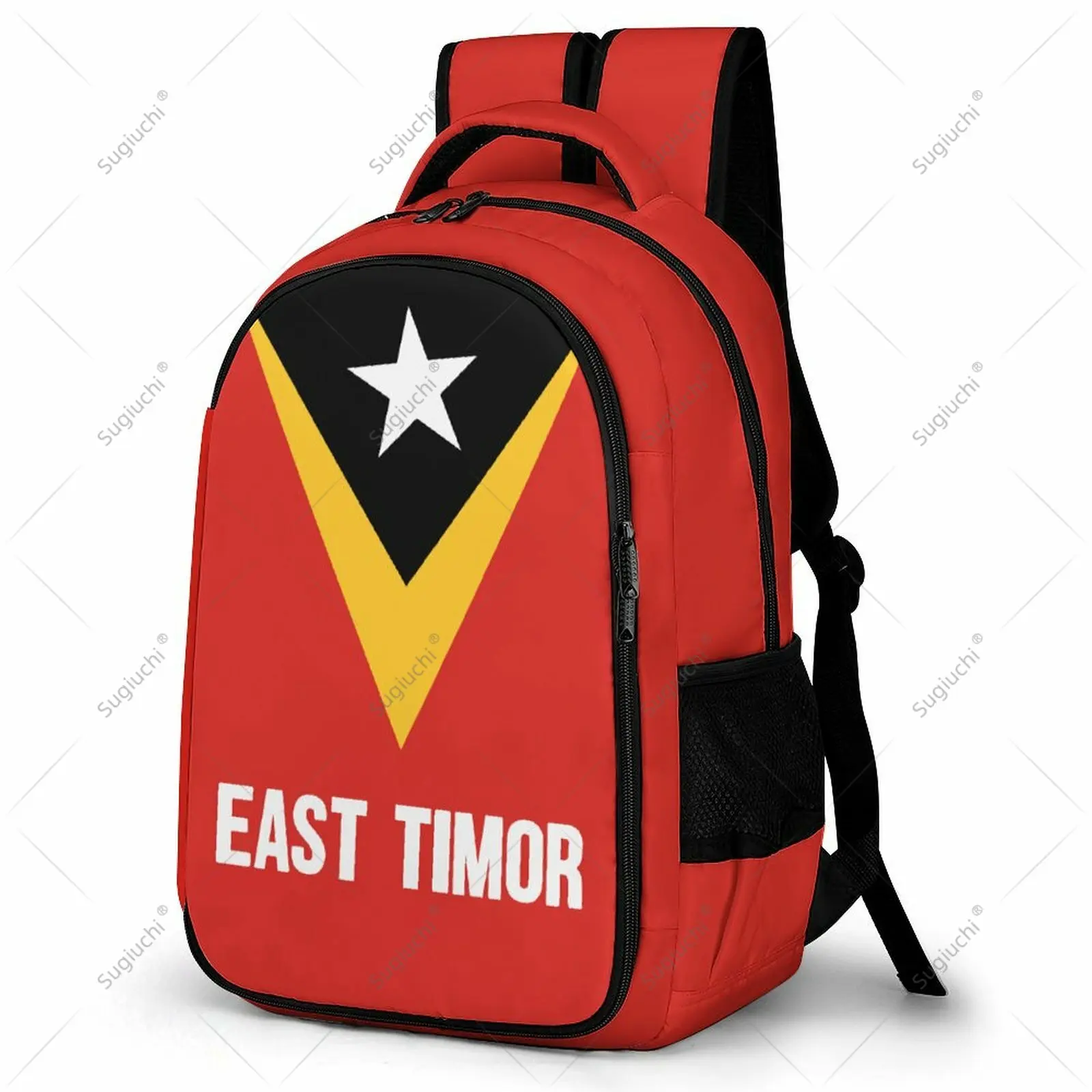 Backpack East Timor Flag Student Schoolbag Smart Business Travel Leisure Backpack Laptop Back Pack Office Work Bag