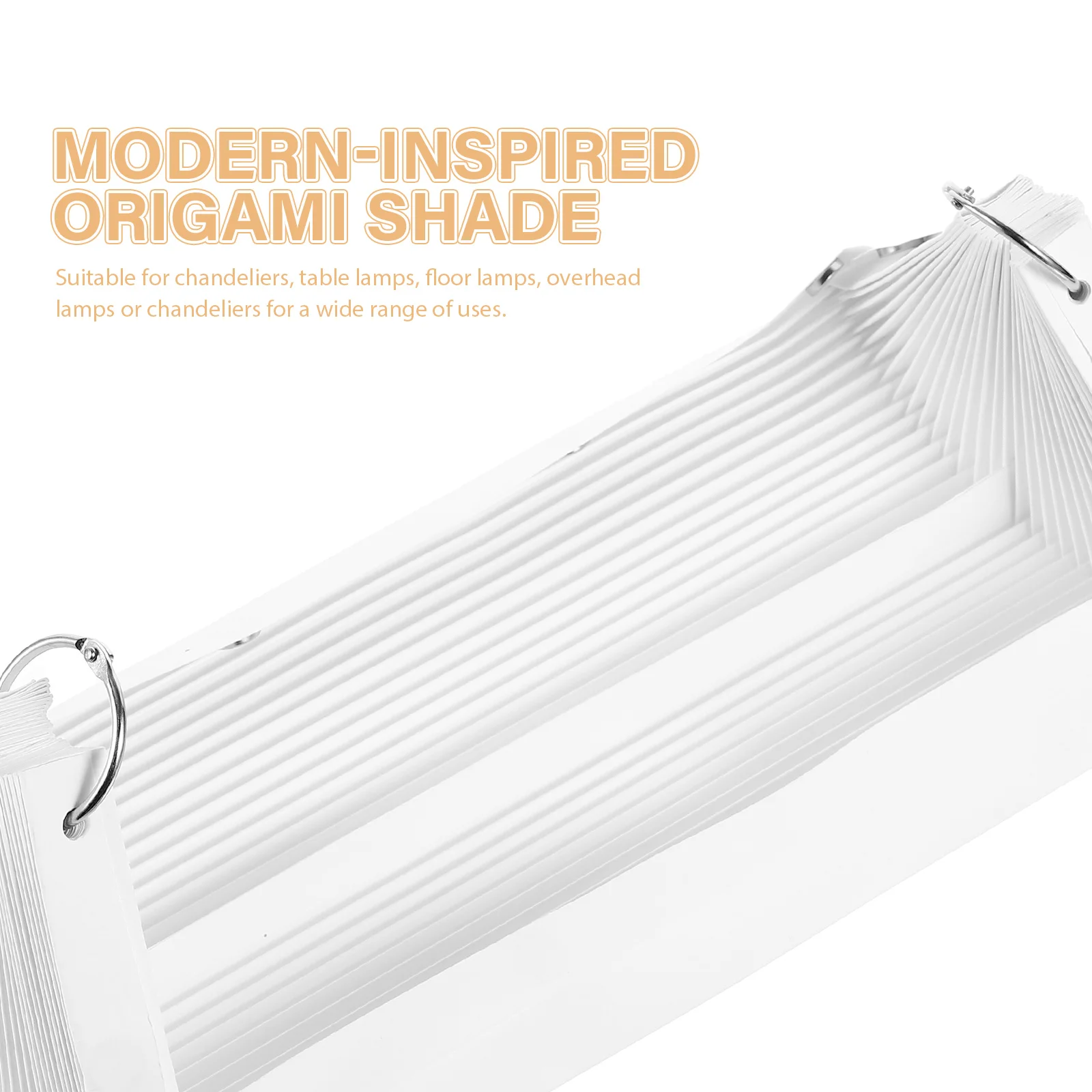 

Paper Origami Lamp Shade Pleated Style Replacement Ceiling Wall Lamp Cover Decorative Indoor Light Accessory Paper Lanterns