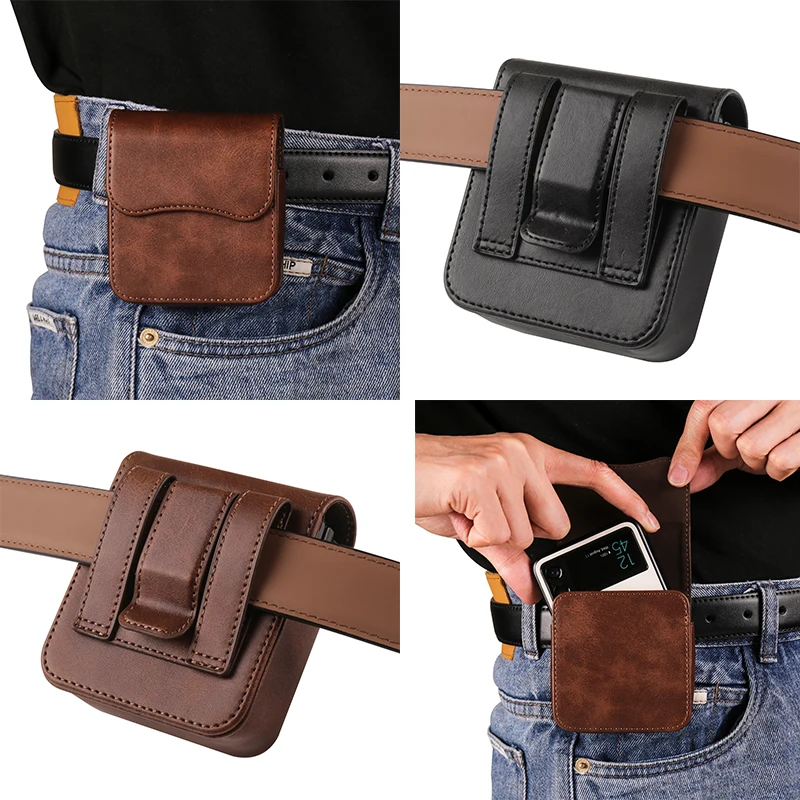 Universal Foldable Phone Fanny Pack for Galaxy Z Flip3 5G Flip4 Flip5 HUAWEI p50 pocket pocket S MotoRola razr5G Oppofindnz flip