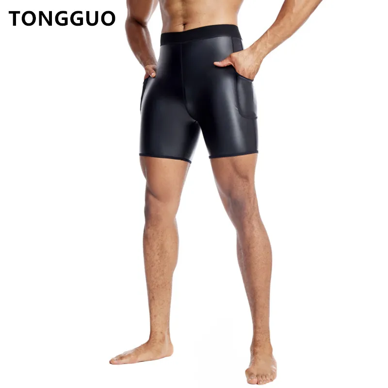 

Новый стиль, формирователи тела, тонкие модные кожаные брюки, тренажер для талии, эластичные трусики с контролем талии, кожаные шорты для фитнеса с карманом