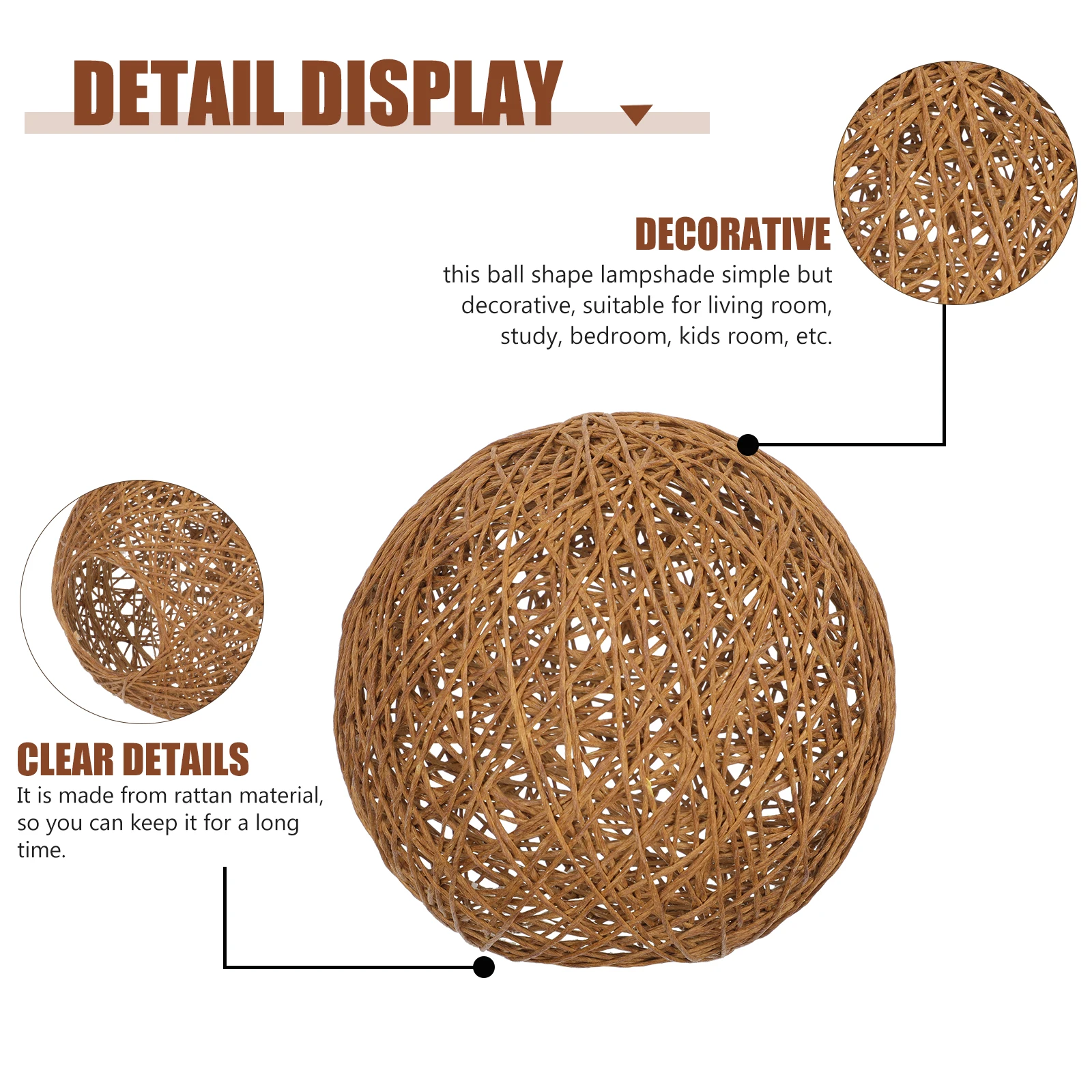 

Creative Rattan Cover For Light Shade Dust Proof Ceiling Light Cover For Home Hotel Lamp Chimney Bedroom Living Room