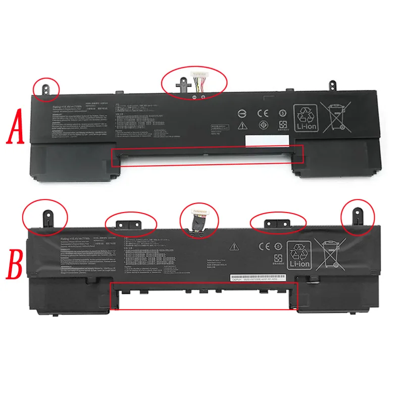 Imagem -02 - Bateria do Portátil Jcljf C42n1839 para Asus Zenbook 15 Ux563 Ux563fd Ux534 Ux534ft Ux534fc Ux534fa Ux534fc Ux534fa Ux534fc Ux533 Q537fd Q547fd