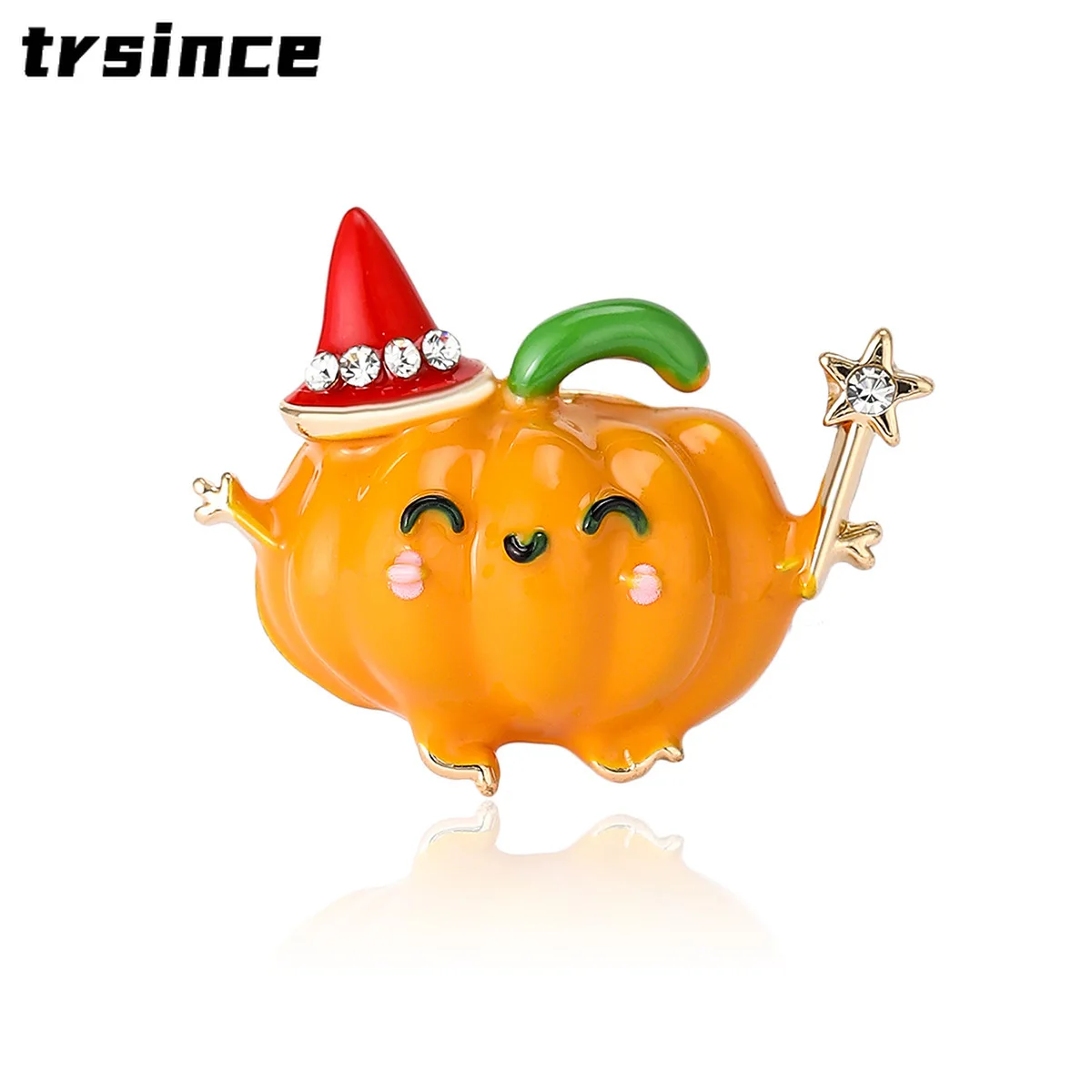 Happy Halloween Funny Pumpkin Brooch Cute Creative Accessories Horror Ghost Cave Cosplay Costume Accessories Pins Corsage Gifts