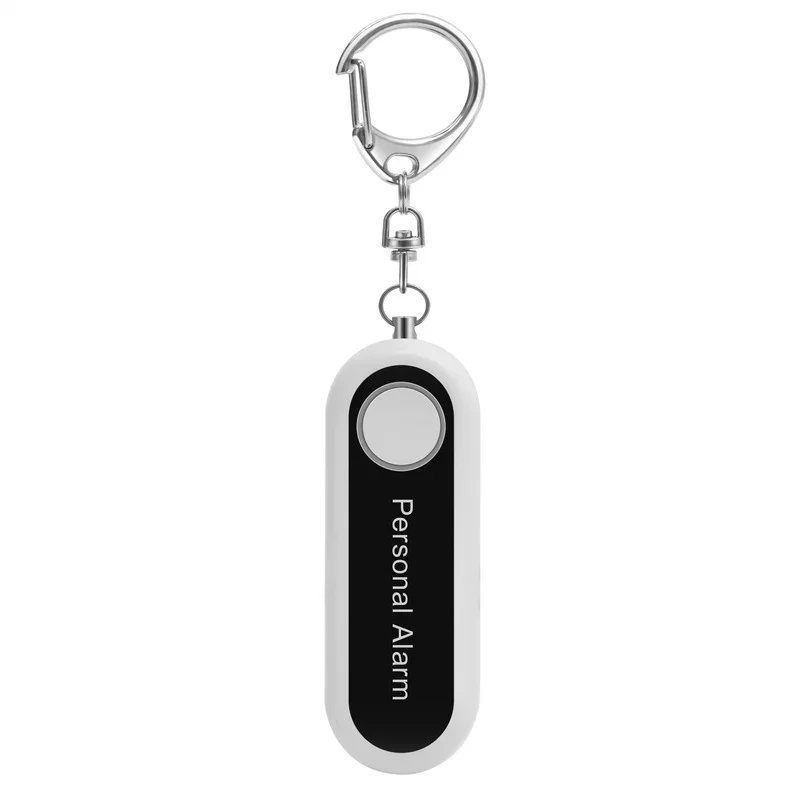 Portable Self Defense Alarm 125DB Personal Security Alarm Keychain With LED Lights Emergency Safety Alarm For Women, Men, Child