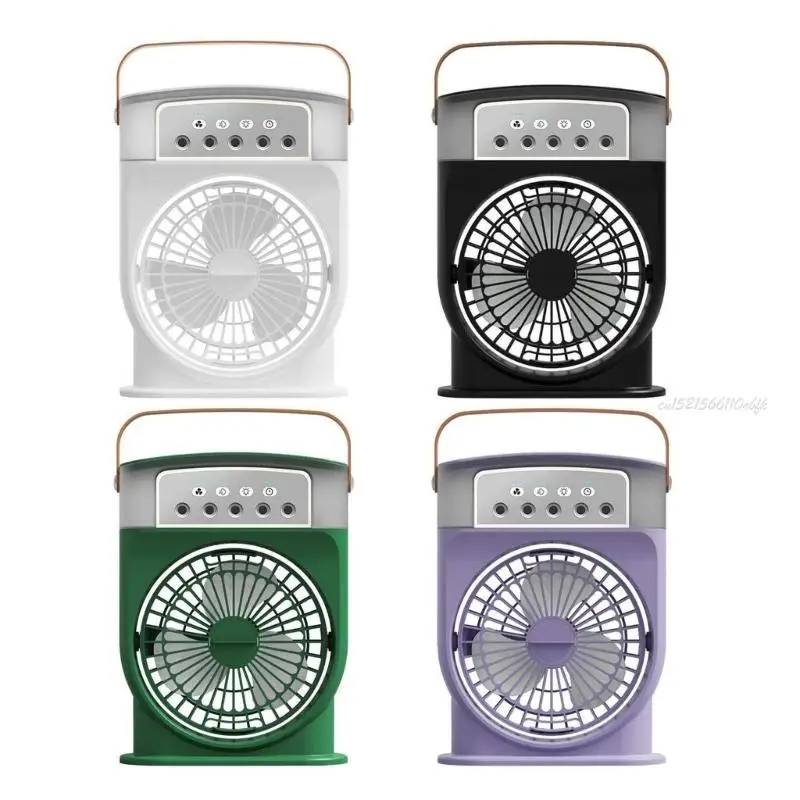 

27RB Перезаряжаемый вентилятор с воздушным охлаждением 5 отверстие для рабочего стола с 3 регулируемыми скоростями.