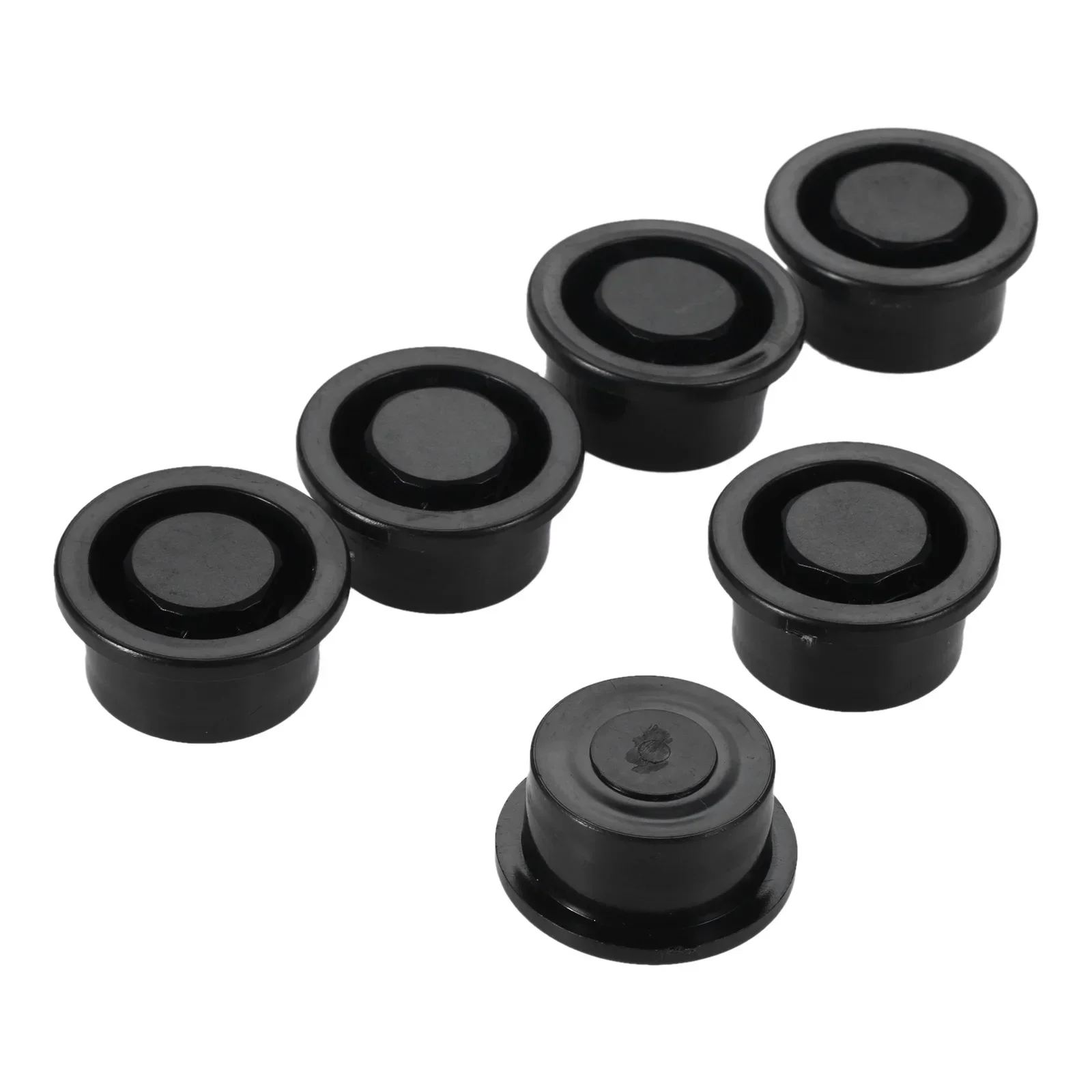 6Pcs Black Plastic Auto Air Vent Plug Screw In Exhaust Valve Plug Gear for Surfing SUP Standup Paddle Board Surfboard Waterproof