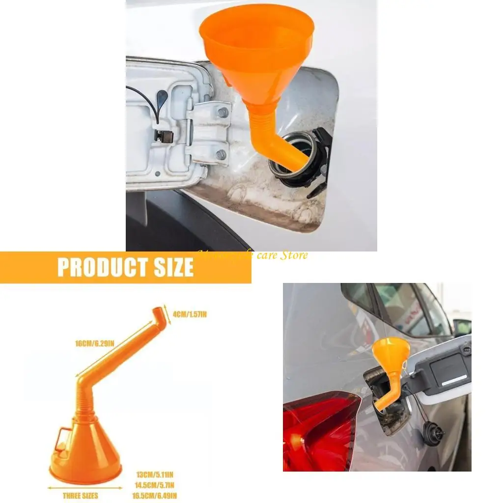 

U75F Удобная воронка без удержания со встроенной многофункциональной пластиковой воронкой для дома