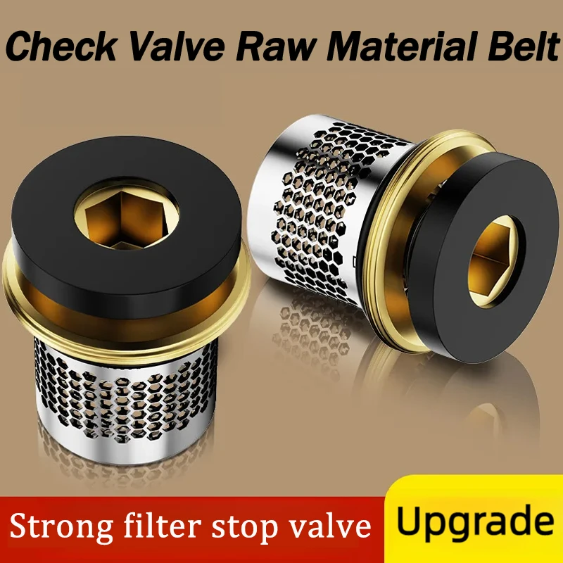 Strong Filter Stop Valve Shower Valve Anti-CrossWater Shut Off Valve With Filter Water Plumb Parts for Home Improvement Backflow