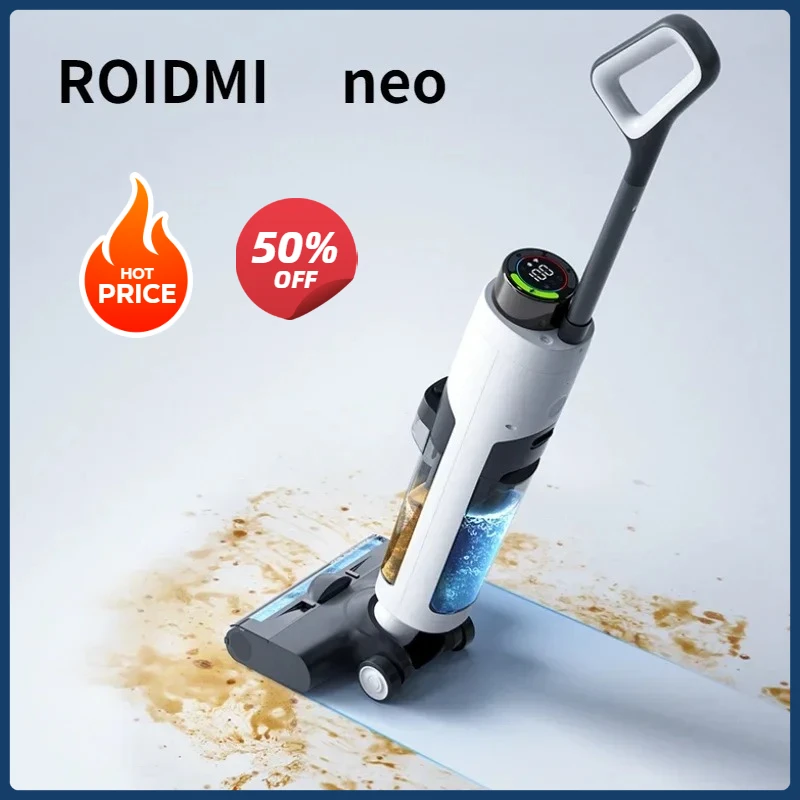 

ROIDMI NEO Wireless Vacuum Cleaner Smart Self Cleaning Handheld with Strong Suction