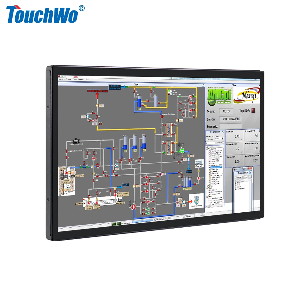 

21.5 inch Full HD Self-Service Kiosk Embedded Industrial All In One PC With Android System Capacitive Touch Screen