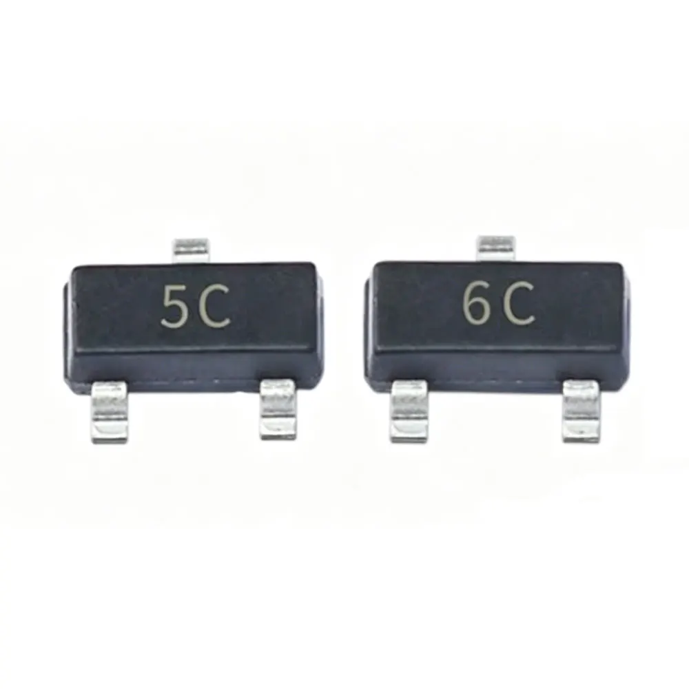 100PCS BC807-25 BC807-40 BC817-25 BC817-40 BC846B BC847B BC847C BC848B BC856B BC857B SOT23 BC807 BC817 BC846 BC847 BC856 BC857