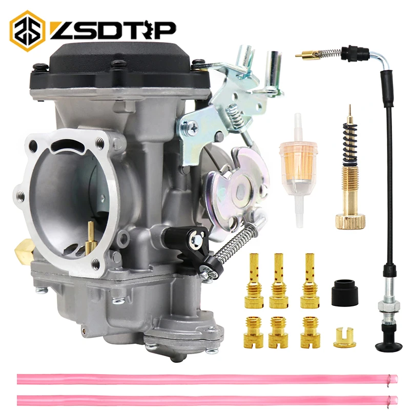 ZSDTRP Motorrad-Vergaser für Harley CV40 40 mm Carburador Road King Super Glide Performance Tuned XL883 Twin Cam