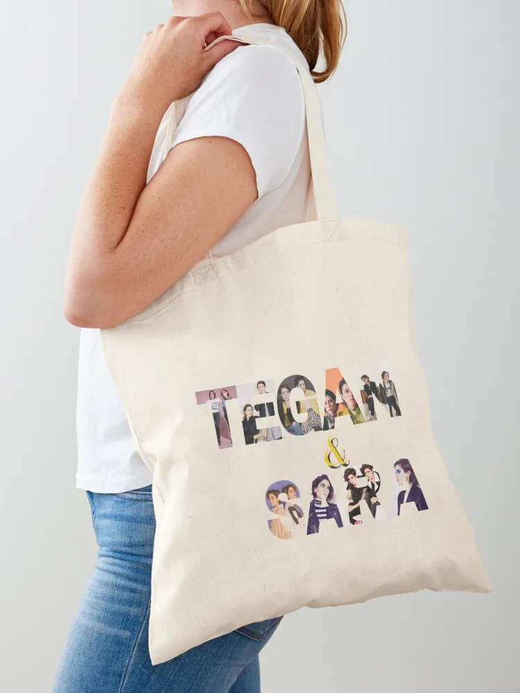 Толстовка Tegan And Sara / футболка Tegan And Sara Stickers Tote Bag Женская сумка Sac pour femme сумка-шоппер женская