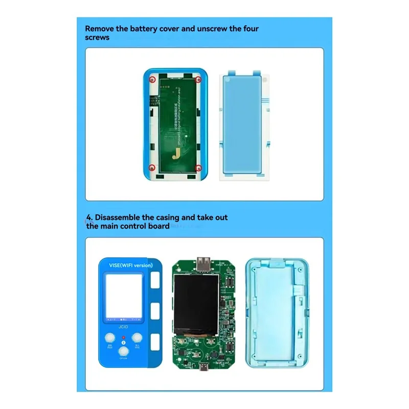 

【T07A】JCID Инструмент для ремонта платы истинного тона экрана для Iphone 12/13/14/15/16 Pro, оригинальный инструмент для восстановления цветных данных