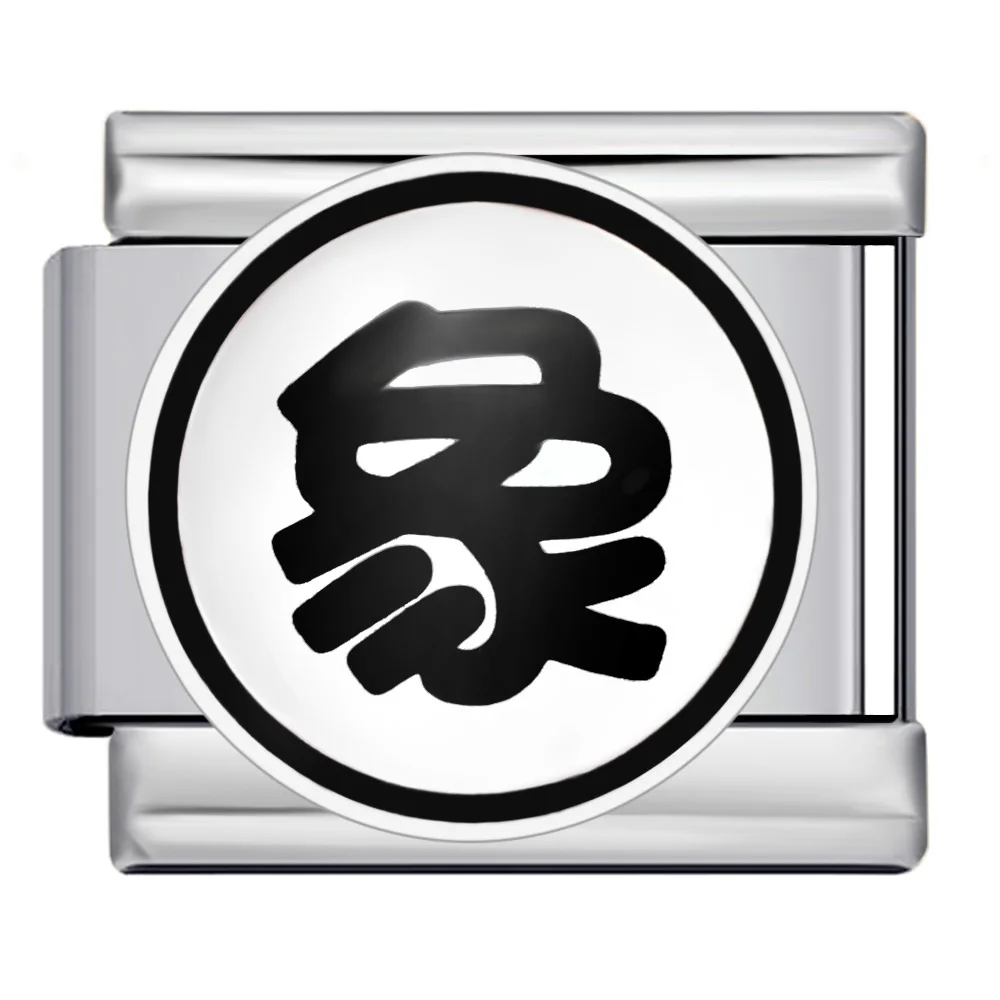 Neue Mode Y2K Chinesisches Schach Damen Herren Charms Schmuck Italienische Gliederkette Passend für 9mm Edelstahlarmband DIY Perlen Geschenke – Detail 5