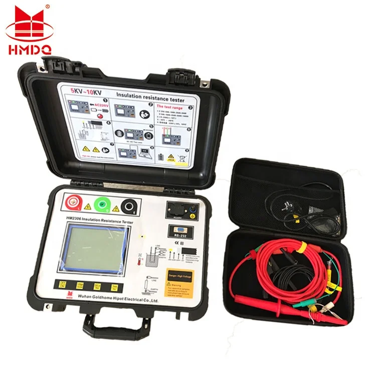 10kV Digital Megohmmeter Voltage Tester Ohm Meter Insulation Resistance Tester