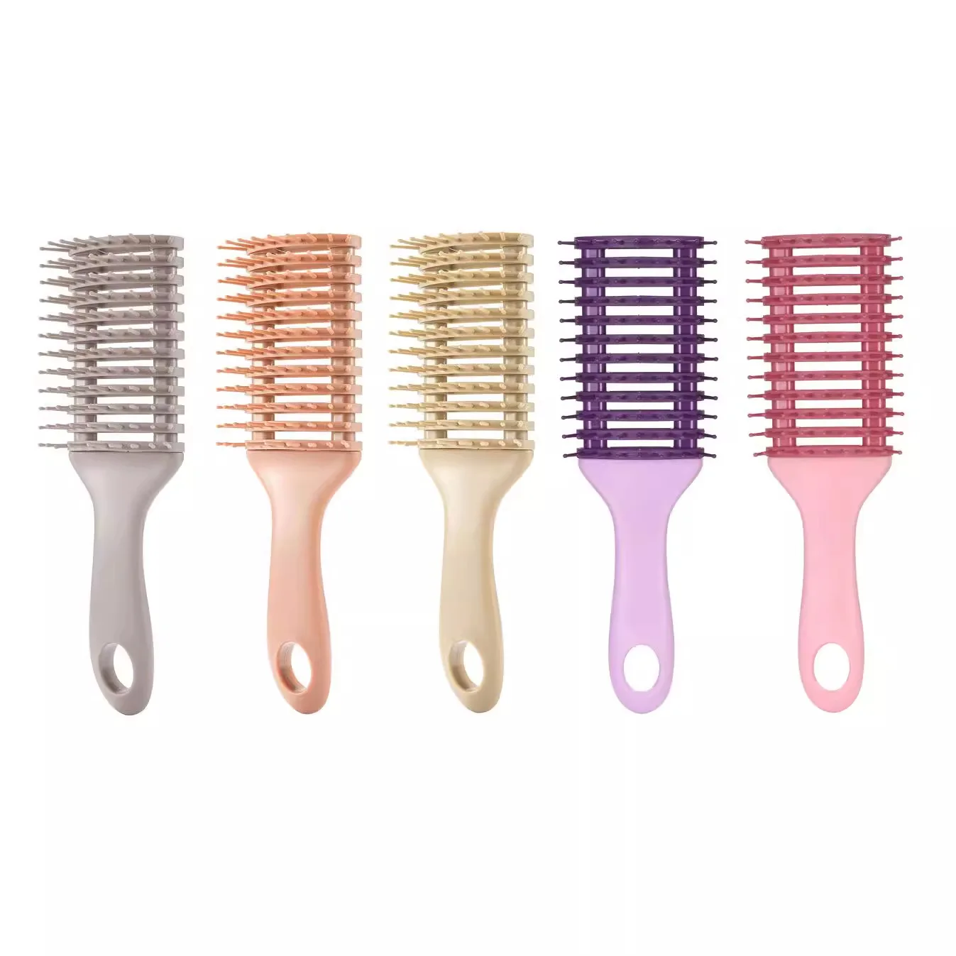 

1 Random Color Bounce Curling Styling Comb Massage Styling Wig Straightening Comb Massage Comb Air Cushion Comb Great Gift for New Year, Thanksgiving, Birthday