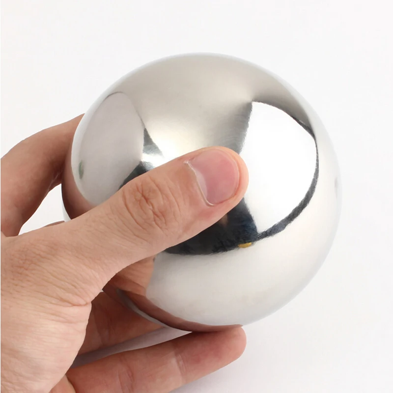 19~76mm Durable Stainless Steel Gazing Ball, Hollow Ball Mirror Globe Polished Shiny Sphere for Home Garden decorative