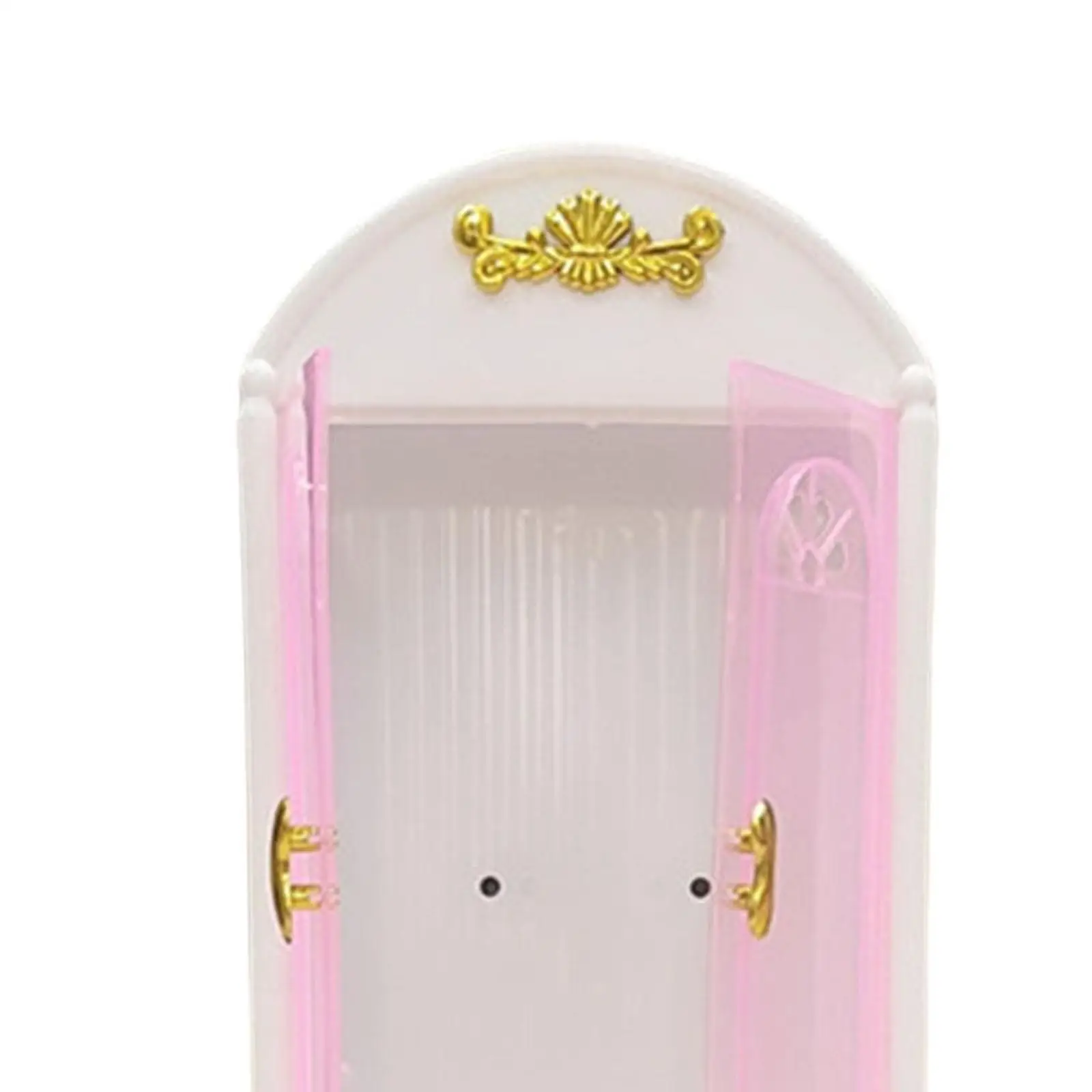 Mini armoire modèle poupée porte-vêtements ornement jouets Miniature maison meubles