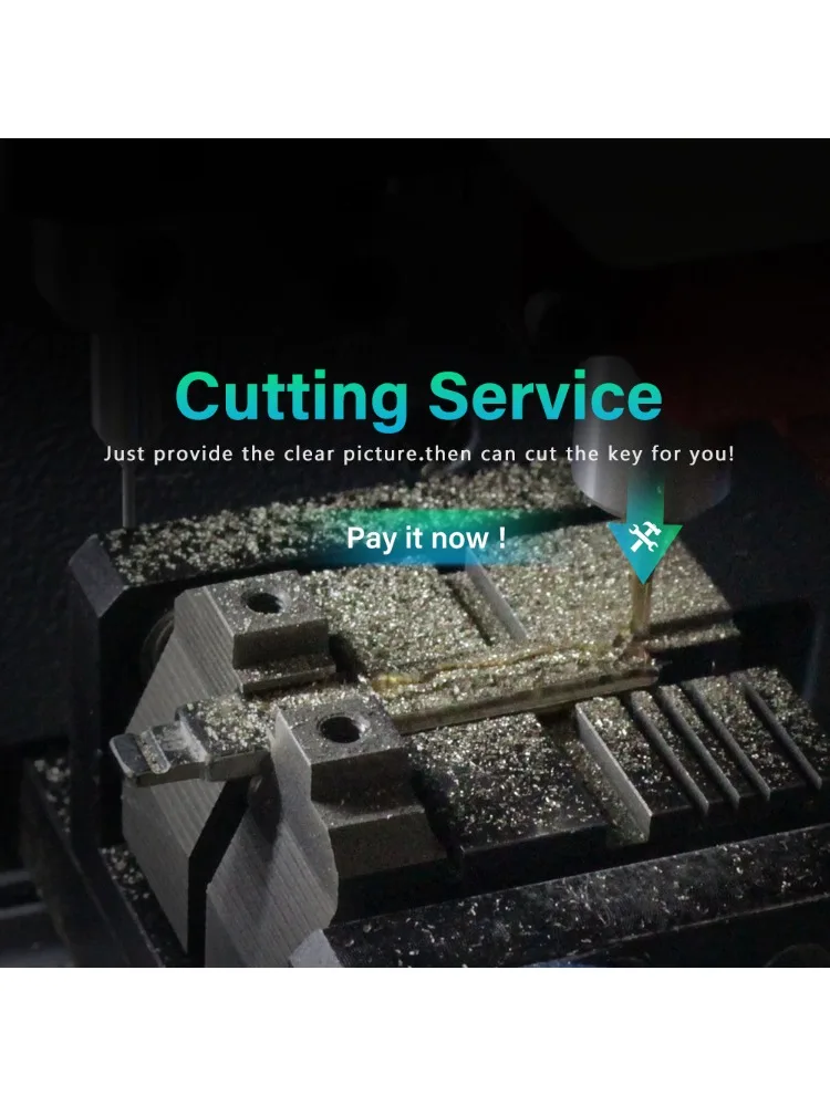 KEYYOU Service de coupe CNC lame de coupe pour le Service de lame de clé de coupe CNC nous avant l'achat coupe Blace frais de coupe Match parfait