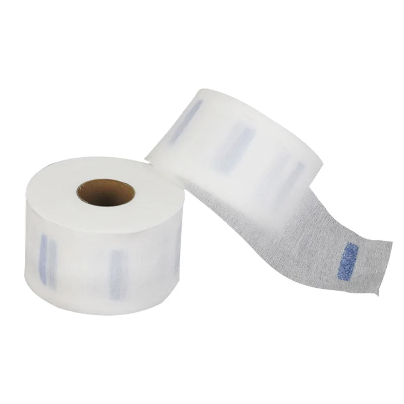 1Roll Necks Covering Disposable Salon Barber Hair Dresser Neck Paper Roll Cutting Dressing Hairdressing Collar Accessory