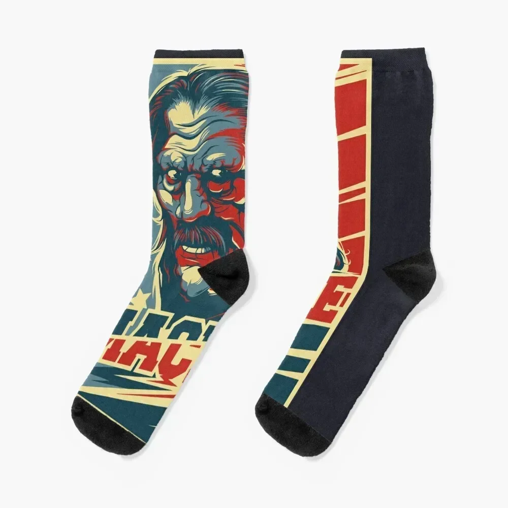 

Machete Socks Antiskid soccer Sports colored cartoon Men Socks Luxury Brand Women's