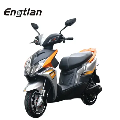 럭셔리 1000W 리튬 이온 배터리, 2 륜 전기 스쿠터, 페달 포함 전기 모페드